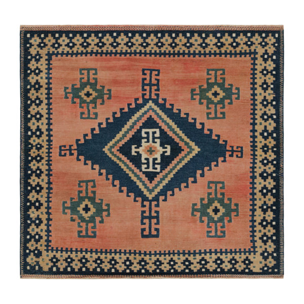 Rug & Kilim Hand Knotted Cotton Oriental Rug Wayfair